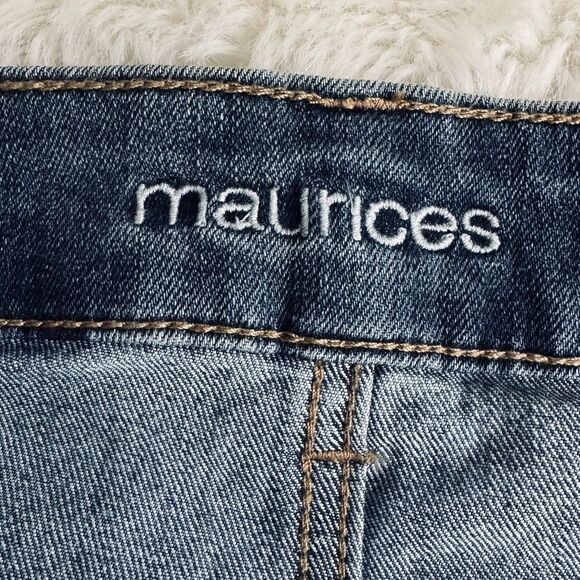 Maurices Bootcut Jeans Plus 20W (40x31) Blue Stretch Womens Denim - Picture 4 of 8